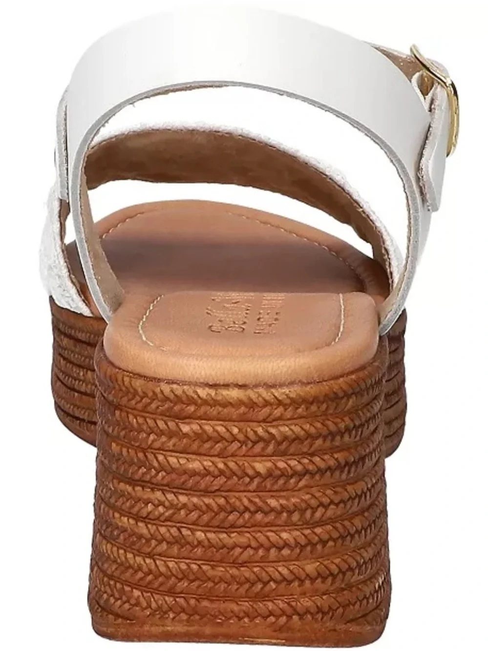 ♥️♥️ Bella Vita Women's Kea-Italy Wedge Sandals | White Floral Raffia 7 M